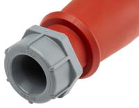 562 MENNEKES, AM-TOP IP67 Red Cable Mount 3P + N + E Industrial Power Socket, Rated At 32A, 400 V