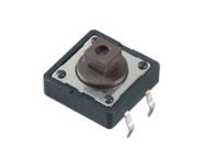 phap5-50va2k2t2n3 APEM Brown Tact Switch, SPST 50mA 7.3mm Through Hole