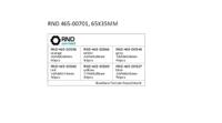 rnd-465-00701 Bootlace Ferrule Assortment, 230 pcs