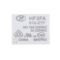 hf3fa012-ztf Hongfa Europe GMBH PCB Mount Power Relay, 12V dc Coil, 10A Switching Current, SPDT