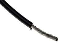 3081-bk005 Alpha Wire Hook-up Wire PVC Series Black 5.2 mm² Hook Up Wire, 10 AWG, 105/0.25 mm, 100ft, PVC Insulation, 3081 BK005