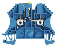 8731640000 Weidmuller W Series Blue Disconnect Terminal Block, 2.5mm², Single-Level, Screw Termination