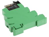2910507 Phoenix Contact PLC-RSC- 24DC/21-21AU/MS Series Interface Relay, DIN Rail Mount, 24V dc Coil, DPDT, 2-Pole