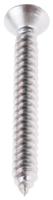 180-667 RS PRO Plain Stainless Steel Countersunk Head Self Tapping Screw, N°6 x 1.1/4in Long 32mm Long