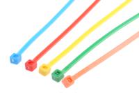 233-534 RS PRO Cable Tie, 165mm x 2.5 mm, Assorted Nylon, Pk-250