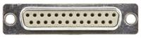 09670254704 HARTING 25 Way Panel Mount D-sub Connector Socket, 2.77mm Pitch