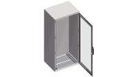 nsysm20860t Schneider Electric PanelSeT SM Series Sheet Steel Single-Door-Door Floor Standing Enclosure, Glazed Door Door, IP55,