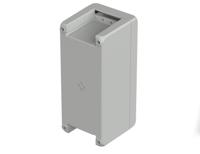 00164135 Bopla Bocube Alu Series Light Grey Aluminium General Purpose Enclosure, IP66, IP68, IP69, IK09, Light Grey Lid, 199 x