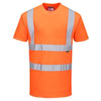 rt23orr5xl Portwest RT23 Orange Unisex Hi Vis T-Shirt