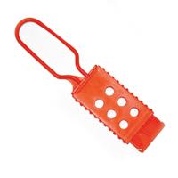 h770 ABUS Red 6-Lock Plastic Hasp Lockout