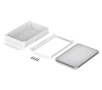 48336431hmt2 Bopla BoVersa Series White Polycarbonate General Purpose Enclosure, 258 x 140 x 66.5mm