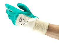 47200080 Ansell ActivArmr 47-200 Green Cotton, Nitrile Cut Resistant Gloves, Size 8, Nitrile Coating