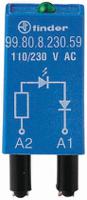 9980002409 Finder Pluggable Function Module, RC Circuit