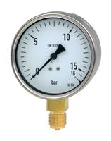 189-018 RS PRO G 3/8 Analogue Pressure Gauge 100psi Bottom Entry 100mm Outside Diameter