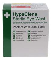 787-3527 RS PRO Portable Eye Wash Bottle, 25 x 20 ml