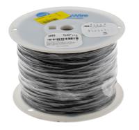 3055-bk001 Alpha Wire Hook-up Wire PVC Series Black 0.81 mm² Hook Up Wire, 18 AWG, 16/0.25 mm, 304m, PVC Insulation, 3055 BK001