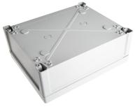 ta-292411-enclosure Fibox TEMPO Series Grey ABS Enclosure, IP65, Grey Lid, 289 x 239 x 107.4mm
