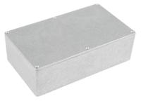 rtm500616-nat CAMDENBOSS 5000 Series Grey Die Cast Aluminium Enclosure, IP54, Grey Lid, 192 x 112 x 61mm