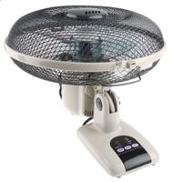 12-wall-fan Vent-Axia Wall Fan 300mm blade diameter 3 speed with plug: Type G - British 3-pin