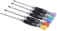 706-5 Bahco Hexagon; Phillips; Pozidriv; Slotted; Torx Precision Screwdriver Set, 24-Piece