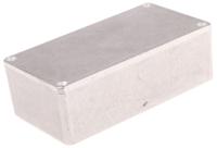 1590wn1 Hammond 1590 Series Natural Die Cast Aluminium Enclosure, IP65, Natural Lid, 121 x 66 x 40mm