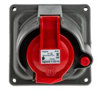 0-522-03 Legrand Right Angle Switchable IP44, IP55 Interlocked Socket 3P+E, 16A, 415 V