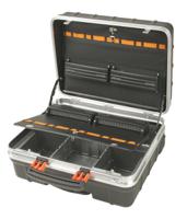 9850 Bahco 66 Piece Electronics Tool Kit with Aluminium and Laminated Construction