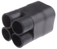 f42-60fr TE Connectivity Multi-Legged Black, Modified Polyolefin Adhesive Lined, 44.45mm