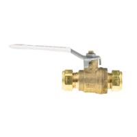 486-293 RS PRO Brass Reduced Bore, 2 Way, Ball Valve, Compression 15mm, 15mm