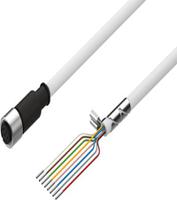 nebm-m12g8-e-5-le8 Festo Female 8 way Socket to 8 way Open End Cable, 5 m