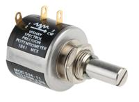 534b1104jl Vishay 534 100kΩ Rotary Potentiometer 10-Turns 1-Gang Panel Mount, 534B1104JL