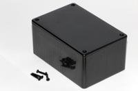 1591tsbk Hammond 1591 Series ABS Enclosure, IP54, 120 x 80 x 59mm