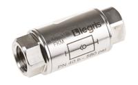 4890-13-13 Legris Stainless Steel Single Non Return Valve, G 1/4in, 40 bar