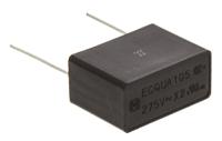 ecquaaf105m Panasonic ECQUA Polypropylene Film Capacitor, 275V ac, ±20%, 1μF, Through Hole