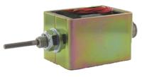 8m17-02-62-12-vcc-100 Mecalectro Linear Solenoid, 12 V dc, 5 → 40N, 78.5 x 57.2 x 50.8