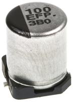 eeefpe101xap Panasonic 100μF Aluminium Electrolytic Aluminium Electrolytic Capacitor 25V dc, Surface Mount - EEEFPE101XAP