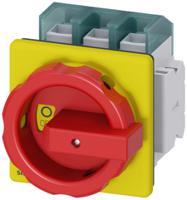3ld2804-1tp53 Siemens 3P Pole Panel Mount Non-Fused Switch Disconnector - 125A Maximum Current, 45kW Power Rating, IP65