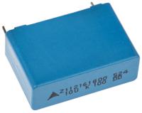 b32524q1106k000 EPCOS B32521, B32524 Polyester Film Capacitor, 63 V ac, 100 V dc, ±10%, 10μF, Through Hole