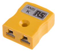 769-1173 RS PRO Miniature Thermocouple Connector for Use with Type K Thermocouple, 4mm Probe, ANSI, RoHS Compliant Standard