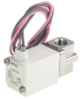 vdw22vam SMC 2/2 Pneumatic Solenoid Valve - Solenoid/Spring G 1/8 VDW Series 24V dc