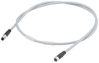 6es7194-2mh03-1aa0 Siemens Male 4 way M8 to Female 4 way M8 Sensor Actuator Cable, 0.3 m
