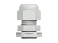 1sng626145r0000 Entrelec 1SNG Series Light Grey PA 6 Cable Gland, PG9 Thread, 4mm min., 8mm max., IP66, IP68
