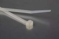 178-484 RS PRO Cable Tie, 190mm x 4.8 mm, Natural Nylon, Pk-100