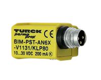 bim-pst-ap6x-v1131-wklp-80 Turck Inductive Block Proximity Sensor, M8, PNP NO, 10 → 30 V dc
