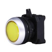 188-1144 RS PRO Yellow Spring Return Push Button Head, 22mm Cutout, IP65