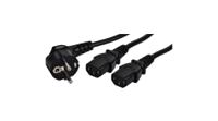 rnd-465-00941 RND 0.75 mm² Power Cable, Black PVC