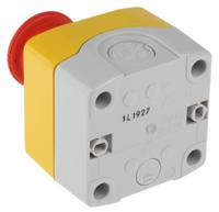 xalk1781 Schneider Electric Harmony XALK Series Twist Release Emergency Stop Push Button, Surface Mount, 1NC