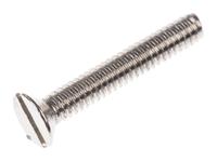 482-9114 RS PRO Slot M2 Countersunk Brass Machine Screws DIN 963 x 12.0mm