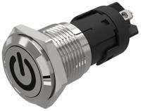 82-41521000b002 EAO 82 Series Push Button Switch, Momentary, Panel Mount, 16mm Cutout, SPDT, 240V, IP65, IP67