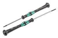 05073675001 Wera 5073675001 Hexagon; Phillips; Slotted; Torx Precision Screwdriver Set, 12-Piece